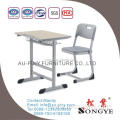 Plastic top school desk/Tables and chair school furniture